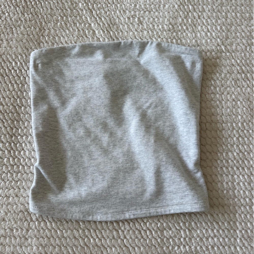 Garage Tube Top in Heather Grey Size XS